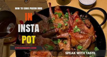 Cooking Pigeon in an Insta Pot: A Quick, Tasty Treat