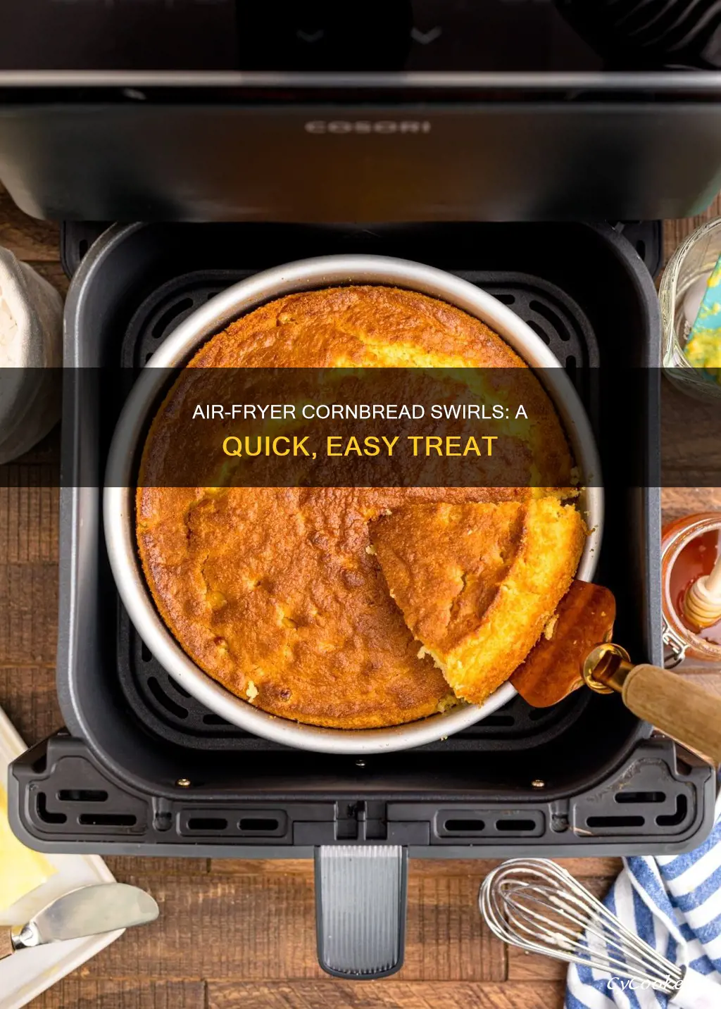 how to cook pillsbury cornbread swirls in air fryer