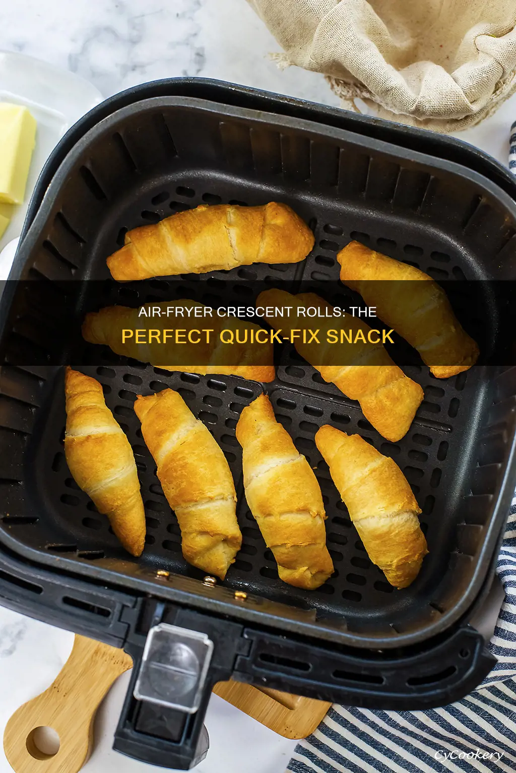 how to cook pillsbury crescent rolls in air fryer