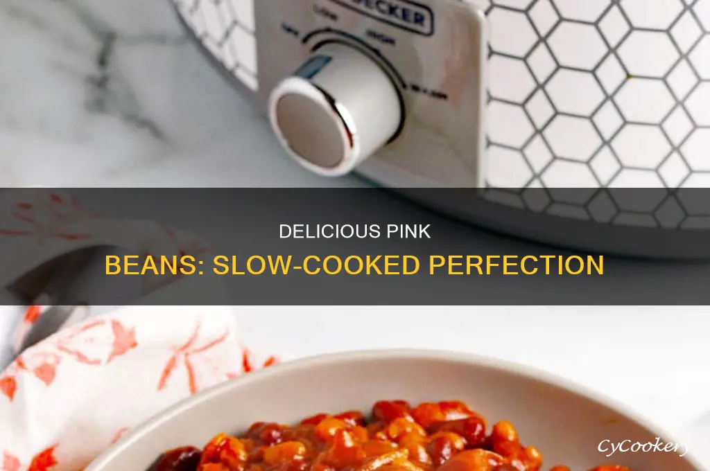 how to cook pink beans in a crock pot
