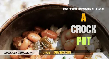 Sweet Crock-Pot Pinto Beans: A Tasty Treat