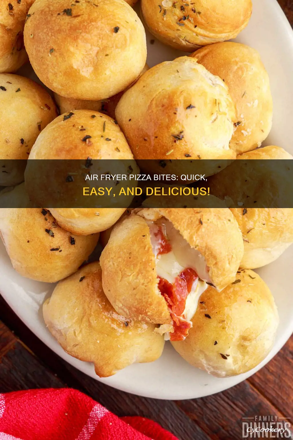 how to cook pizza bites in an air fryer