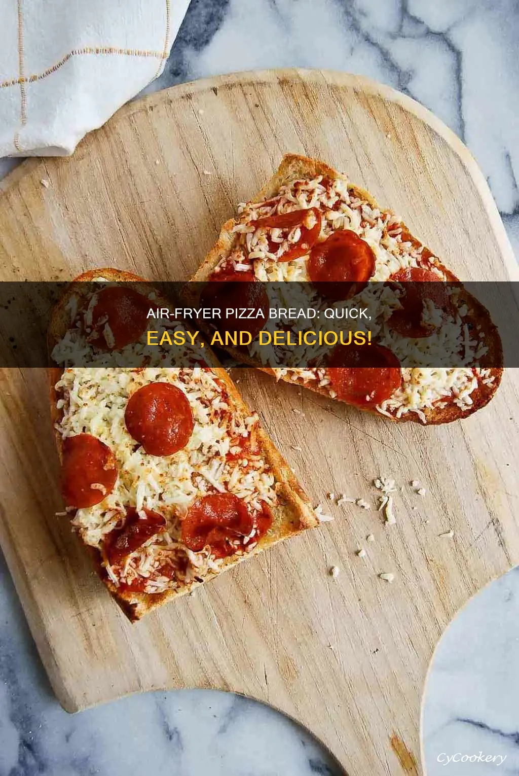 how to cook pizza bread in air fryer