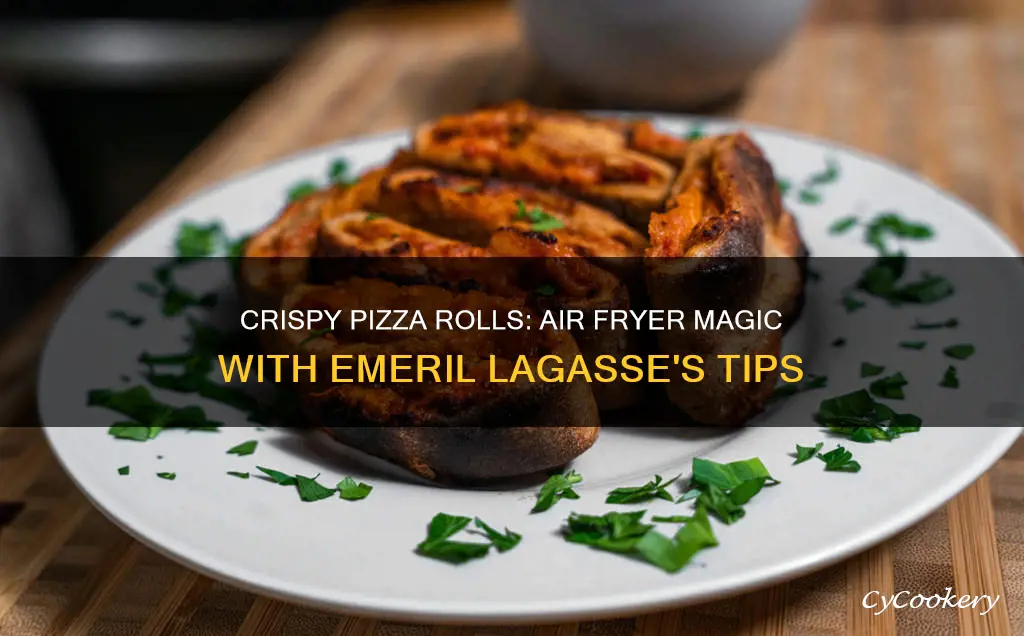 how to cook pizza rolls in emeril lagasse air fryer