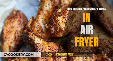 Air Fryer Chicken Wings: Plain and Simple