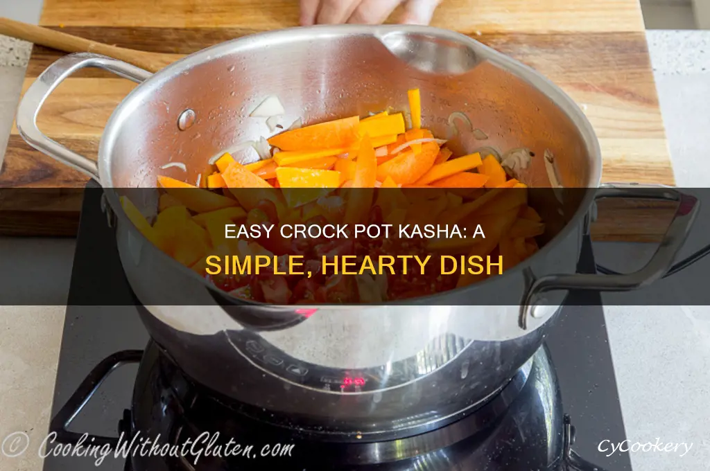 how to cook plain kasha in a crock pot