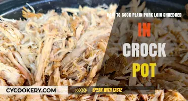 Crock-Pot Shredded Pork Loin: A Simple, Tasty Recipe