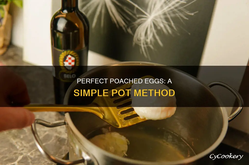 how to cook poached eggs in a pot