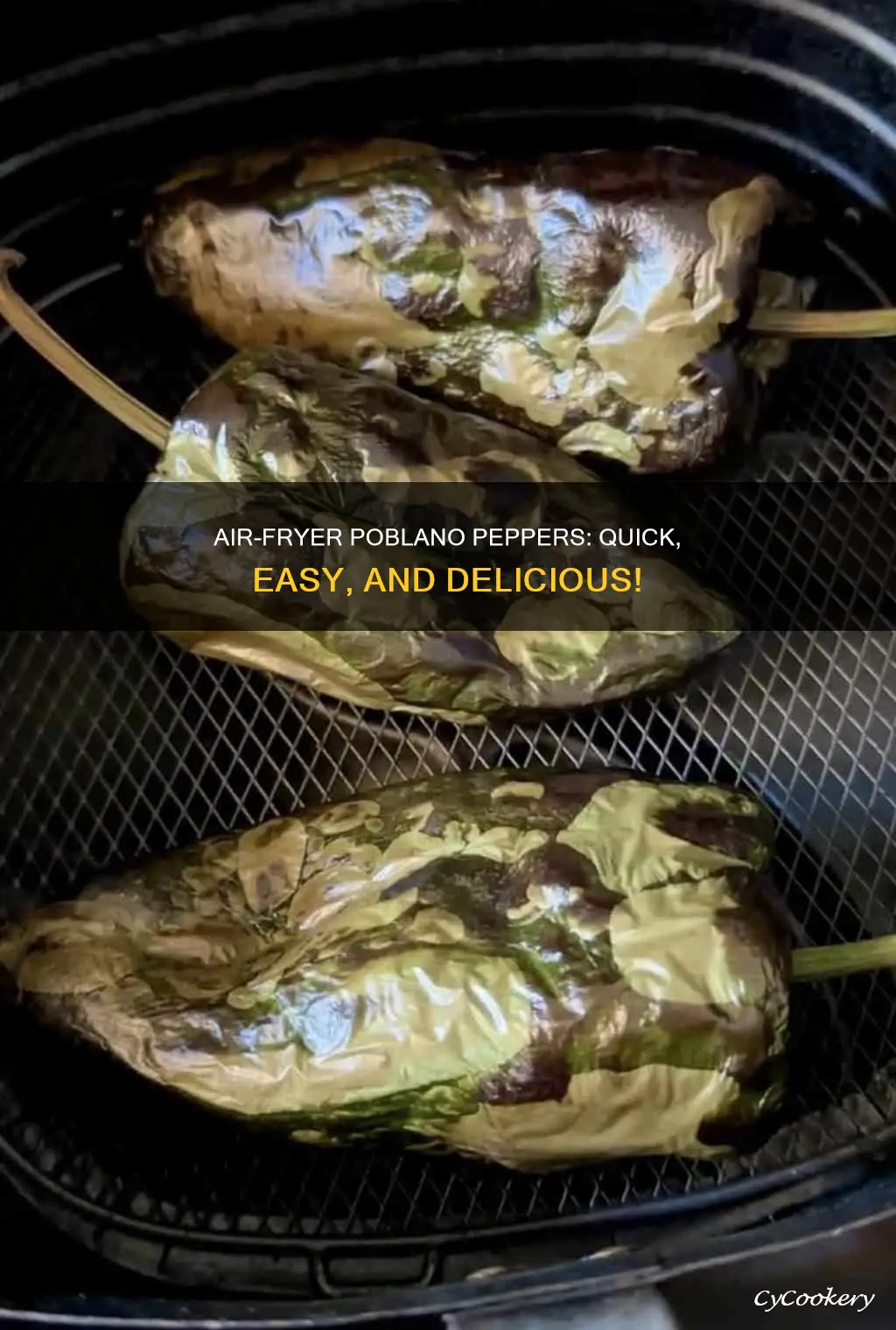 how to cook poblano peppers in air fryer