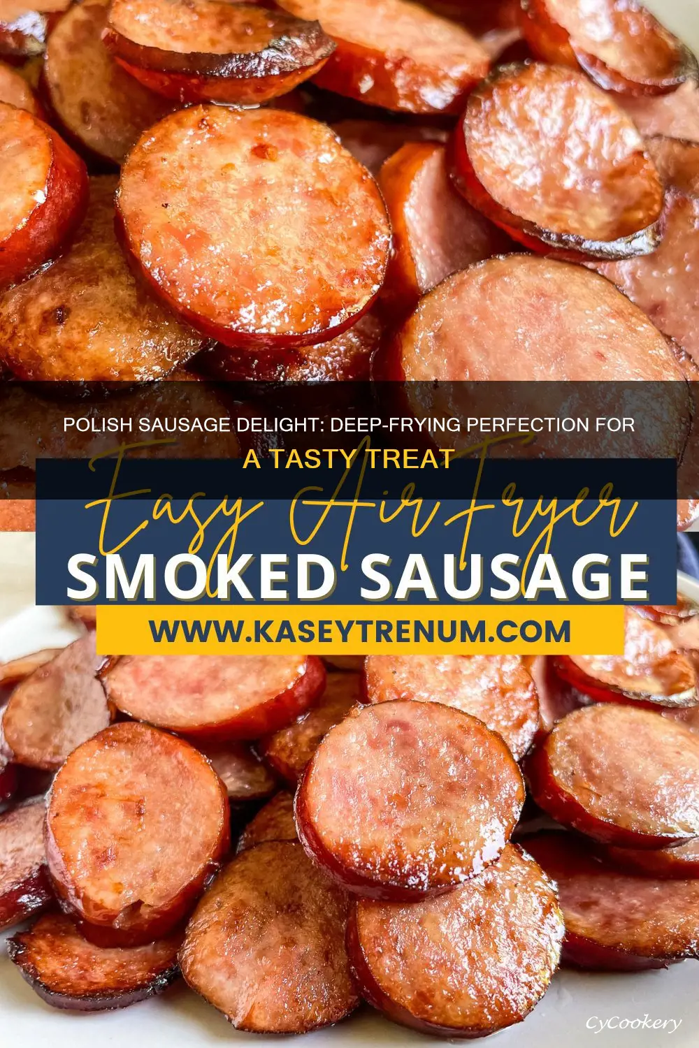 how to cook polish sausage in a deep fryer