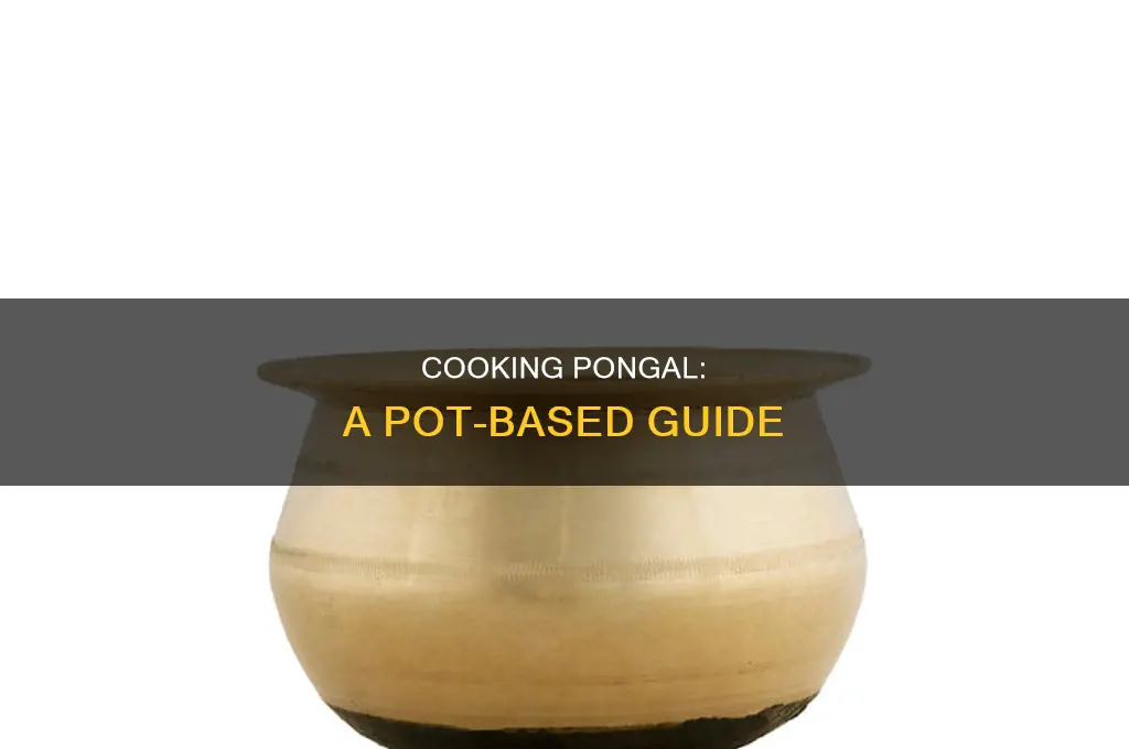 how to cook pongal in pot