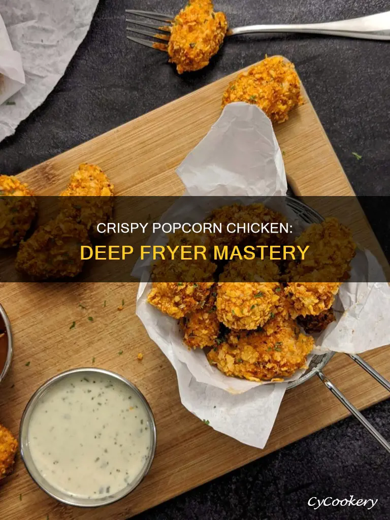 how to cook popcorn chicken in deep fryer