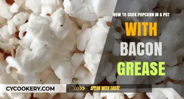 Popcorn in a Pot: Bacon Grease Method