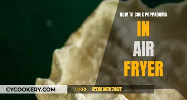 Air-Fried Poppadoms: A Quick, Crunchy Treat