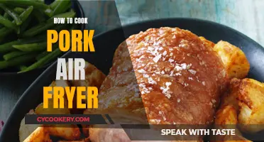 Air-Fried Pork Perfection: A Simple Guide