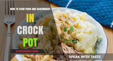 Crock-Pot Pork & Sauerkraut: A Tasty, Tangy Treat