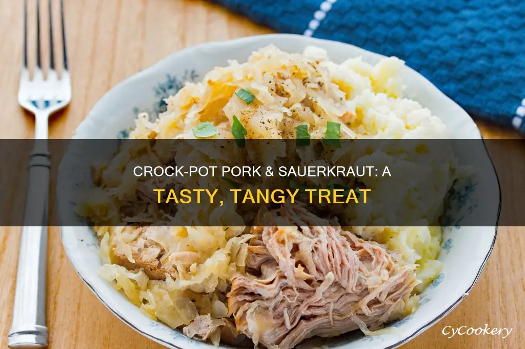 how to cook pork and sauerkraut in crock pot