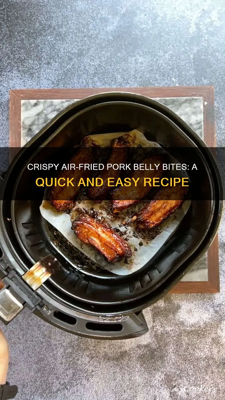 how to cook pork belly bites in air fryer