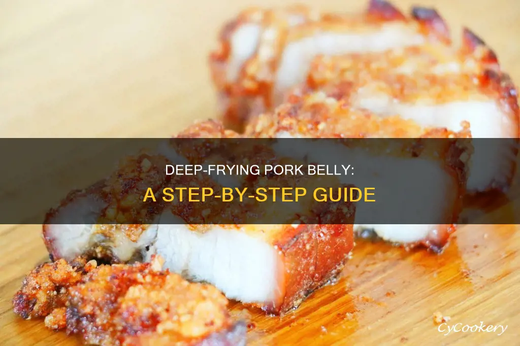 how to cook pork belly in deep fryer
