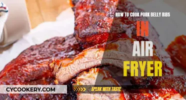 Air-Fried Pork Belly Ribs: A Quick, Crispy Delight