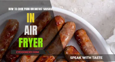Air-Fryer Pork Sausage: Quick, Crispy Breakfast