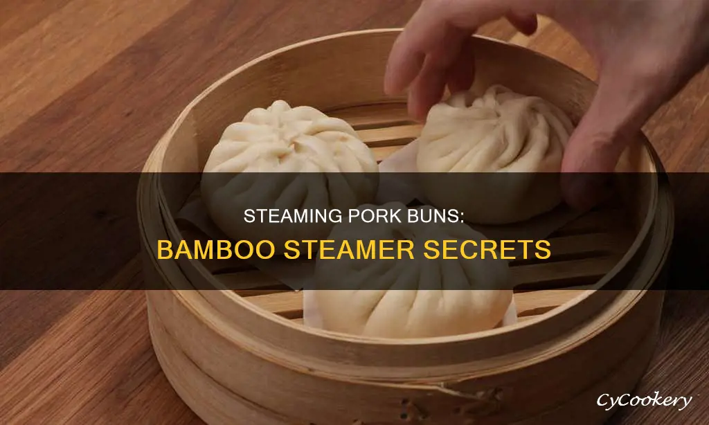 how to cook pork buns in a bamboo steamer