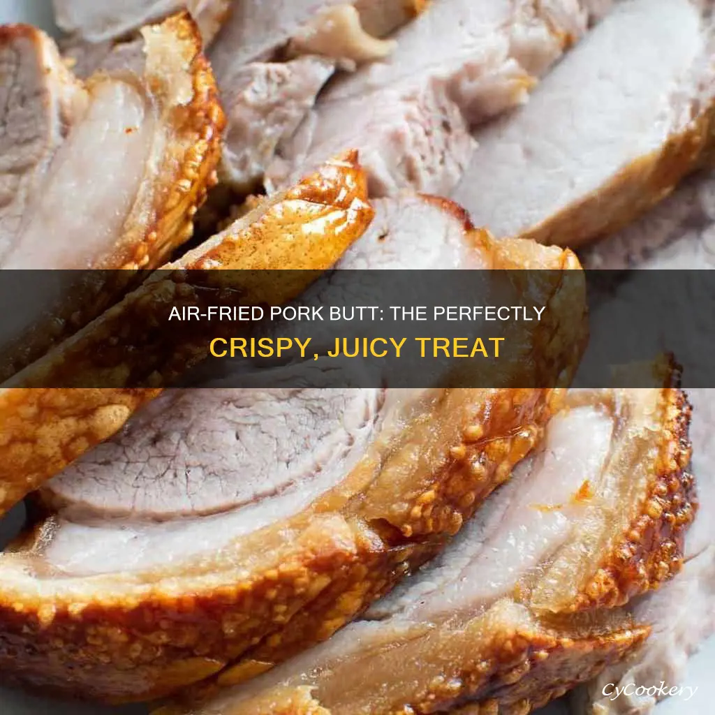 how to cook pork butt in air fryer
