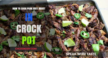Crock-Pot Pork Butt Roast: Tender, Juicy, Delicious