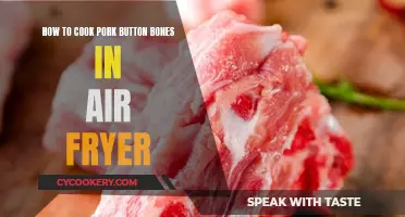 Air-Fryer Pork Button Bones: A Quick, Crispy Treat