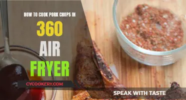 Air-Fried Perfection: Pork Chops in the 360 Fryer