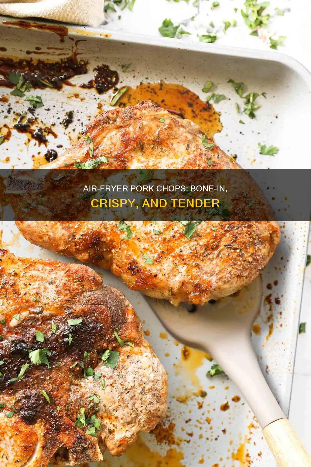 how to cook pork chops with bone in air fryer