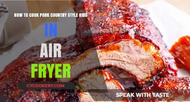 Air Fryer Ribs: Country-Style Pork Perfection