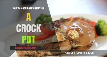 Pork Cutlets: Crock Pot Cooking Perfection