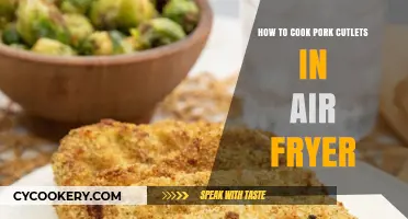 Crispy Air-Fried Pork Cutlets: Quick & Easy Recipe Guide