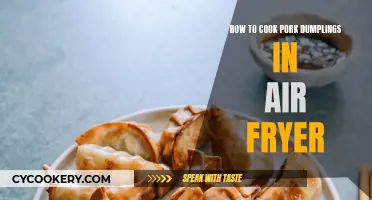 Air-Fryer Pork Dumplings: Quick, Crispy, and Delicious!