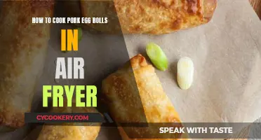 Air-Fryer Pork Egg Rolls: Quick, Crispy, and Delicious!