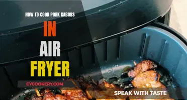Air-Fried Pork Kabobs: Quick, Easy, and Delicious!