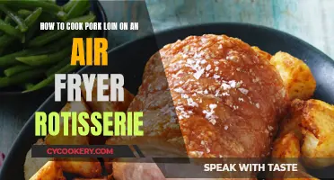 Air Fryer Pork Loin: Rotisserie Style
