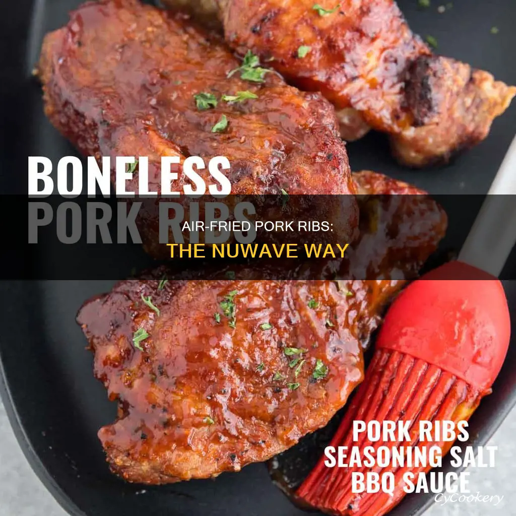 how to cook pork ribs in nuwave air fryer