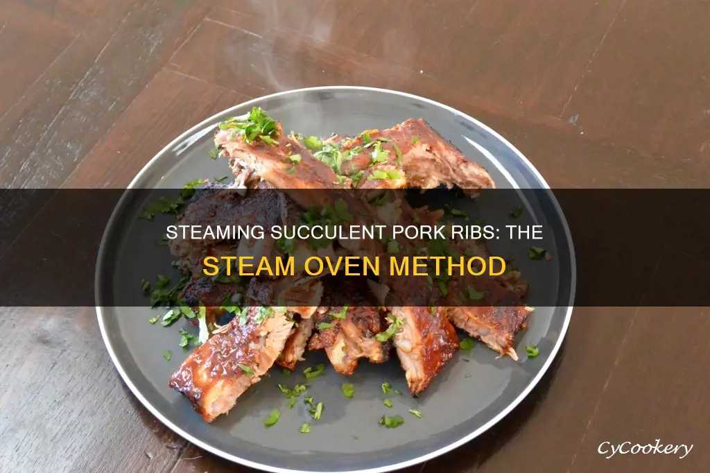 how to cook pork ribs in steam oven