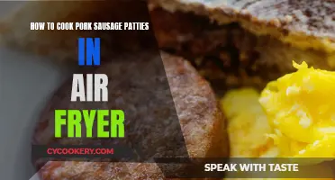 Air-Fryer Pork Sausage Patties: Quick, Easy, Delicious!