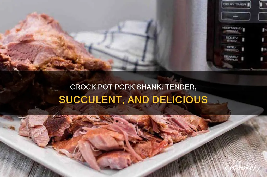 how to cook pork shank in crock pot