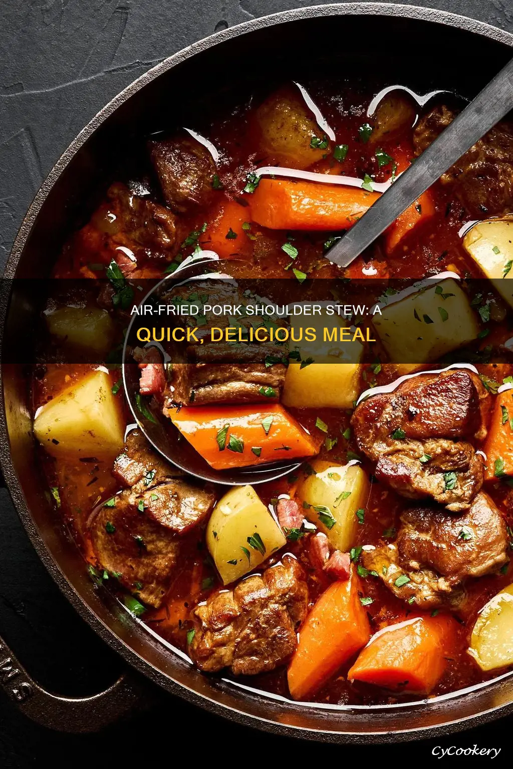 how to cook pork shouder in air fryer for stew