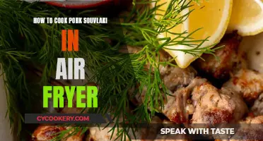 Air-Fried Pork Souvlaki: A Quick, Crispy Treat
