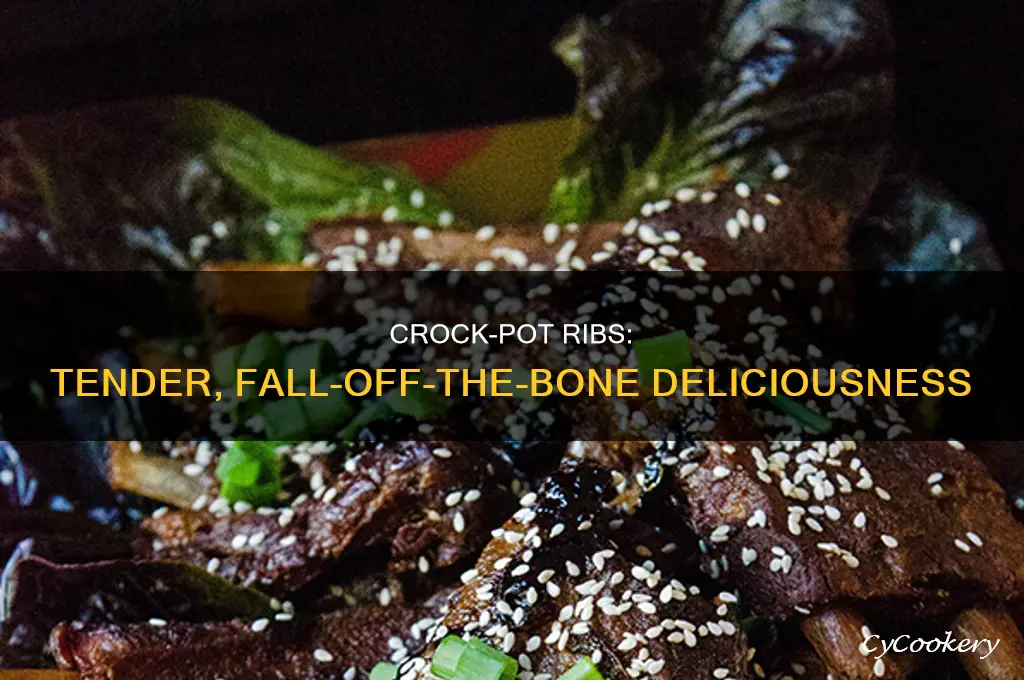 how to cook pork spareribs in crock pot