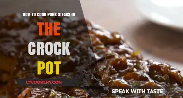 Crock-Pot Pork Steaks: Tender, Juicy, and Delicious
