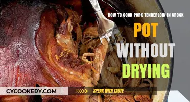 Crock Pot Pork Tenderloin: Moist & Delicious