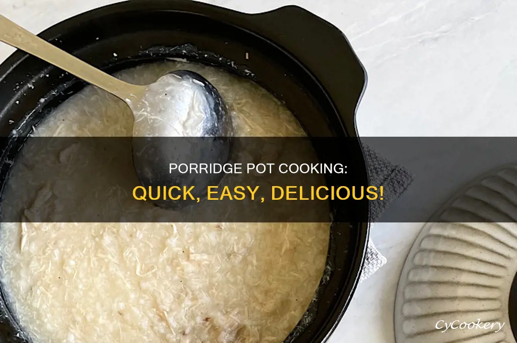 how to cook porridge in a pot