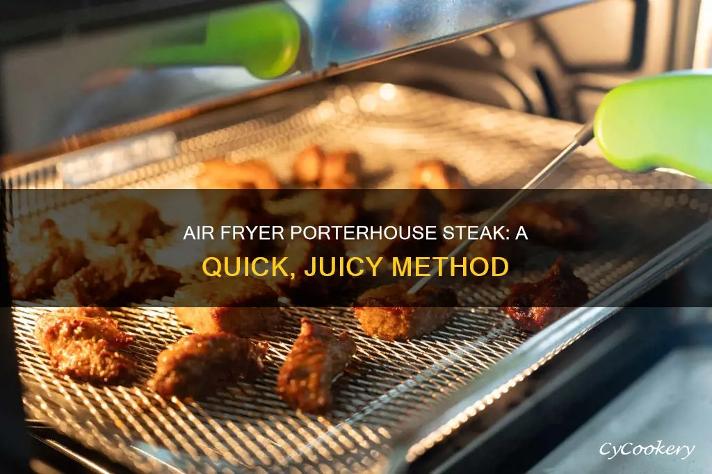 how to cook porterhouse steak in air fryer oven