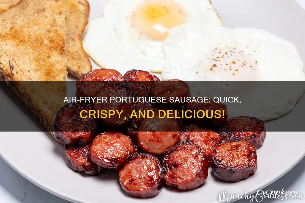how to cook portuguese sausage in air fryer